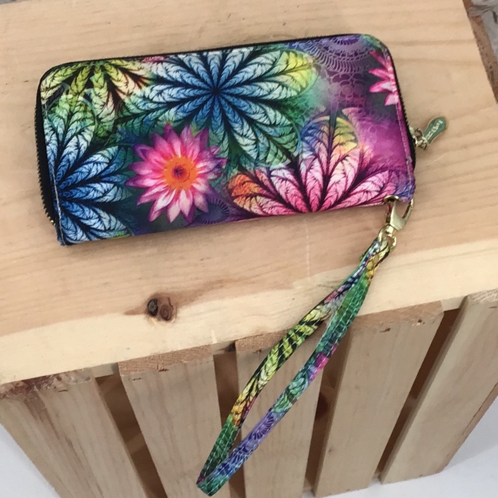 Fun Bright Colored Wallet / wristlet